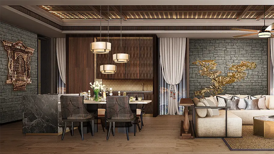 งานตกแต่งภายใน Lost Horizon Resort & Spa - ภาพที่ 7