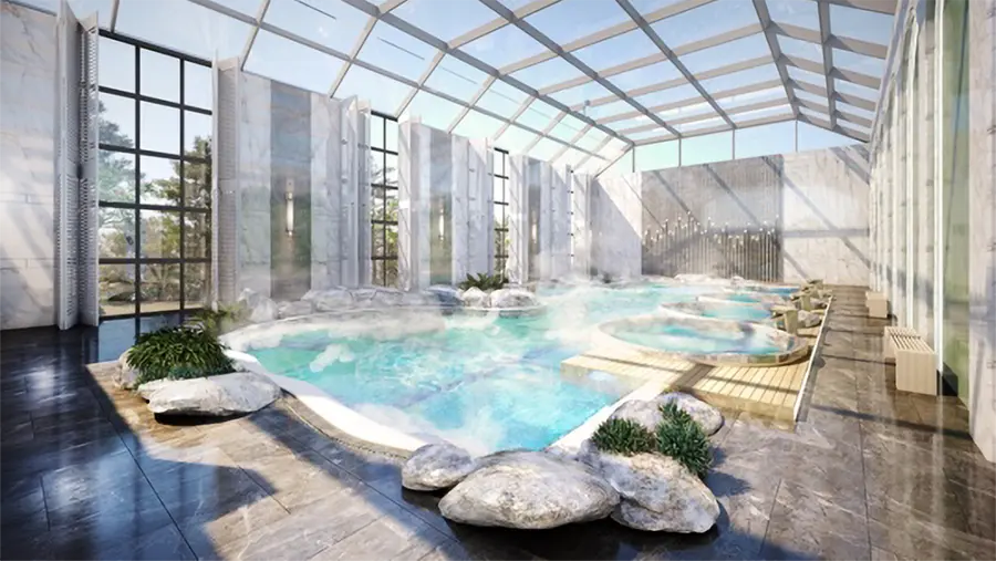 งานตกแต่งภายใน Jimo Spa Hotel - ภาพที่ 6