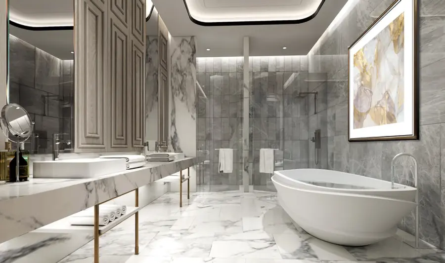งานตกแต่งภายใน Jimo Spa Hotel - ภาพที่ 9