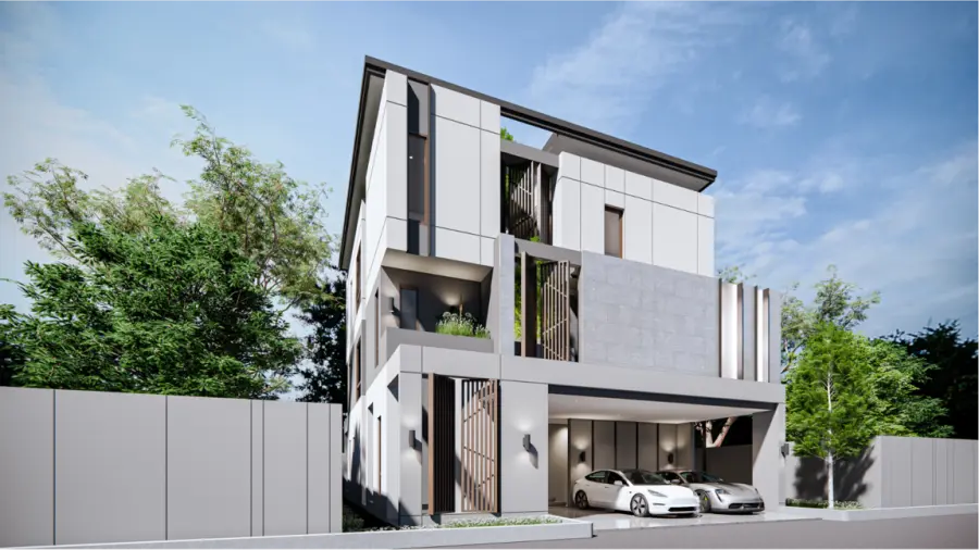 ภาพผลงาน K.Nakorn Private House - มุมที่ 2