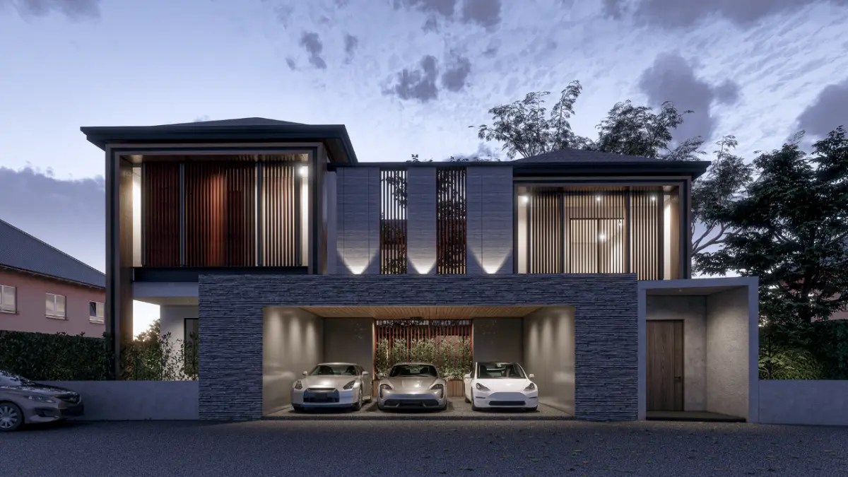 ภาพผลงาน K.Jongrak Private House - มุมที่ 1