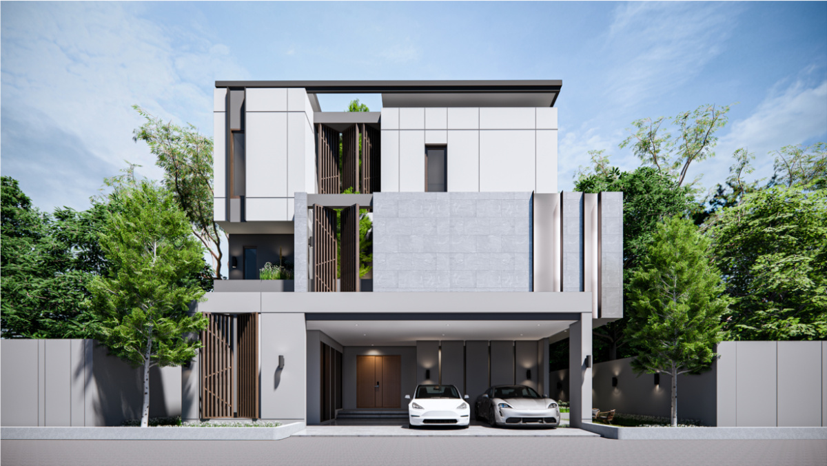 K.Nakorn Private House | รับสร้างบ้าน กรุงเทพ Wide House
