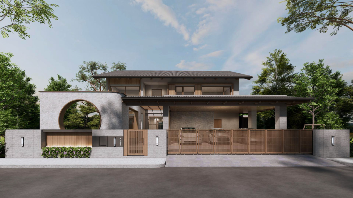 Khun Nattaporn Private Residence | รับสร้างบ้าน กรุงเทพ Wide House