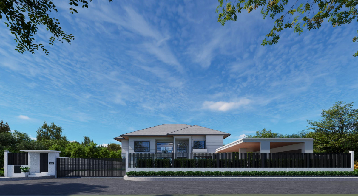 Khun Nit Private Residence | รับสร้างบ้าน กรุงเทพ Wide House